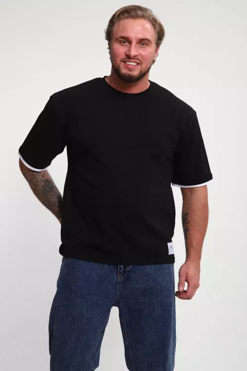 Футболка унисекс с обтачкой ФМЖ-01