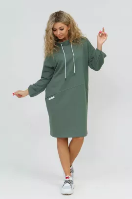 Платье 880 хаки последний размер