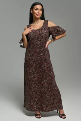Новелла платье женское (шоколад)