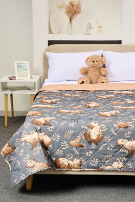 Покрывало детское из поплина - Капибара