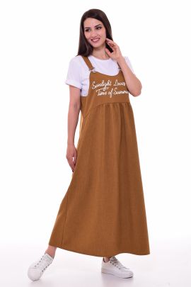*Сарафан женский Ф-4-07у (горчица)
