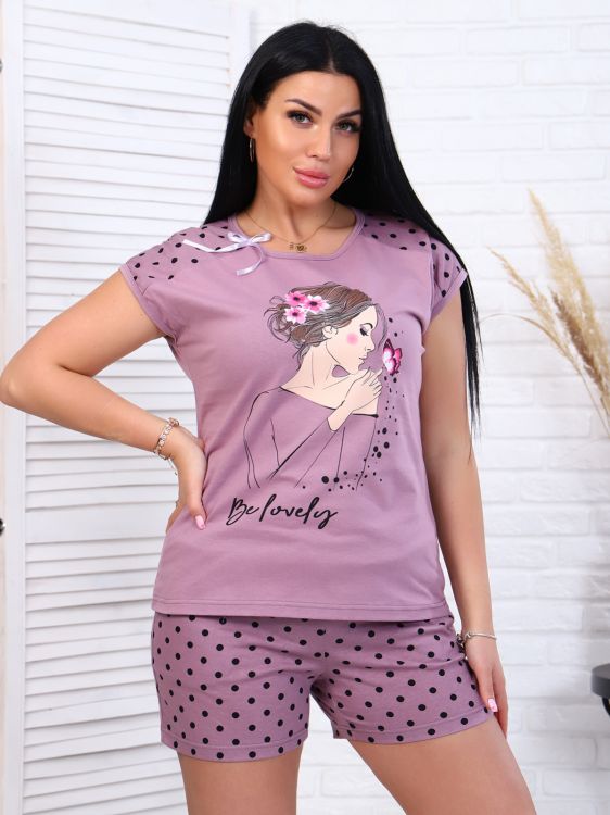 Костюм с шортами женский 259465