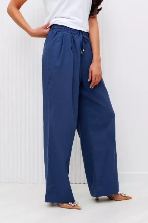 Брюки 317NAV синий последний размер