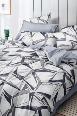 Постельное белье поплин эксклюзив на молнии - Мартин