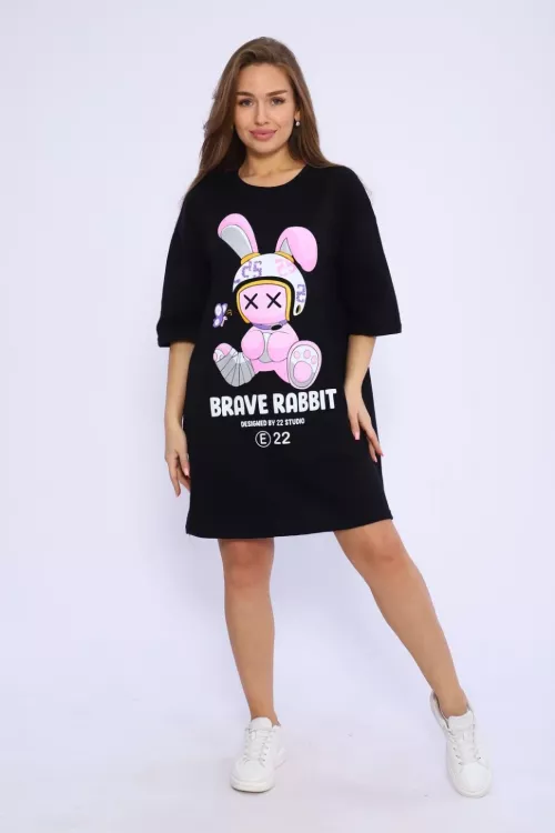 Туника 70105 черный последний размер