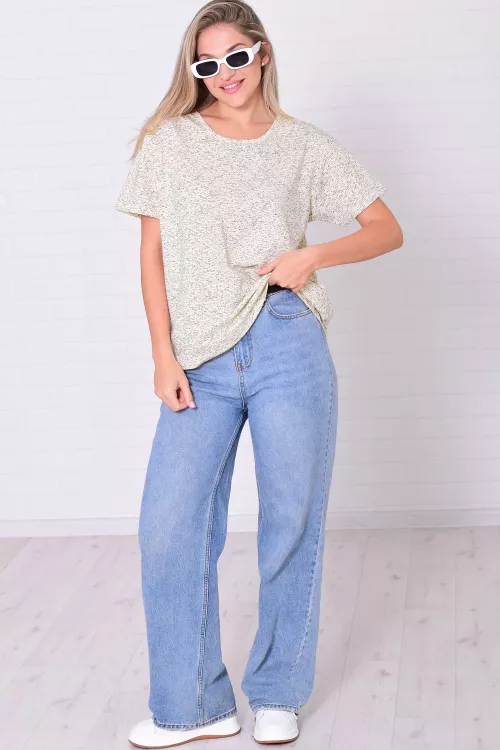 Футболка женская 6-200з (молоко)