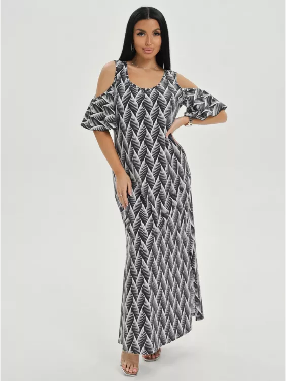 Новелла платье женское (черный)