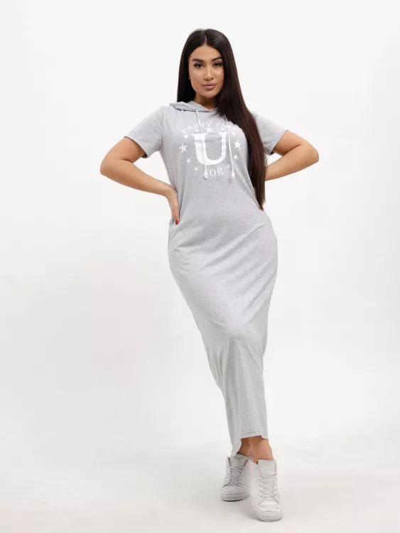 Платье Денс серый последний размер