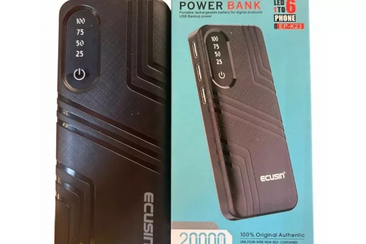 Повербанк 20000 mah с быстрой зарядкой 60742