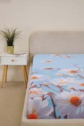 Простыня бязь люкс - Ромашки