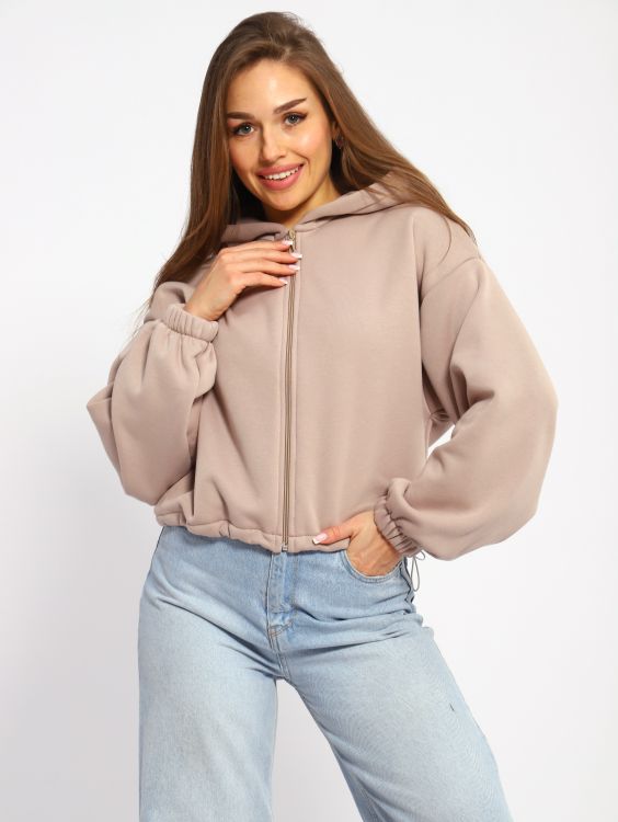 Толстовка женская 6-205 (бисквит)