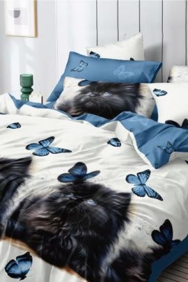 Постельное белье поплин эксклюзив на молнии - Мурзик