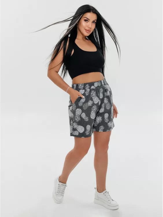 Гретта шорты женские (антрацит)