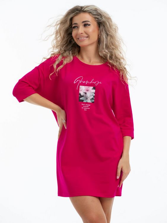 Туника 387898 фуксия последний размер