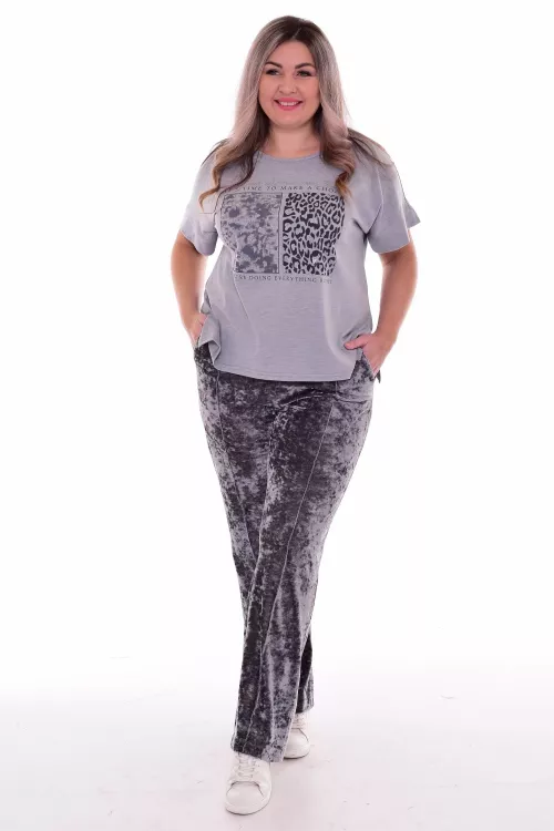 *Костюм женский Ф-5-015а (серый)