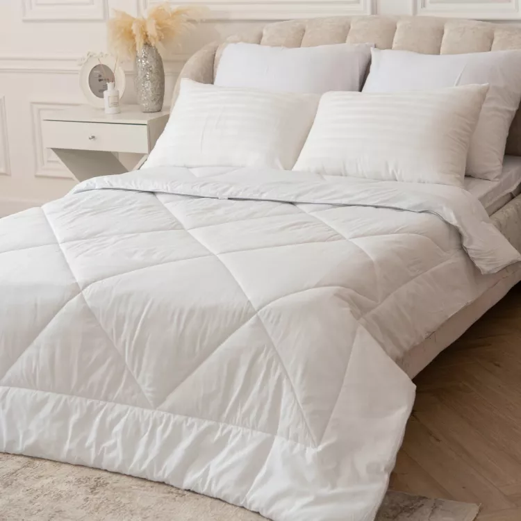 Одеяло "Лебяжий пух" поплин белый