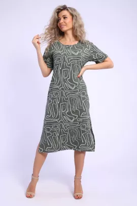 Платье 13162 зеленый последний размер