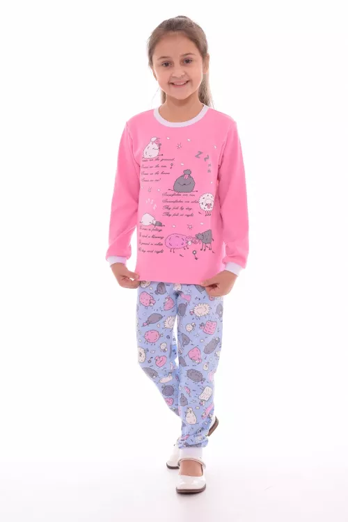 Пижама детская 7-173а (розовый)