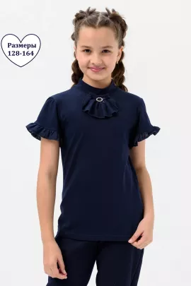 Сентябрина короткий рукав блузка детская