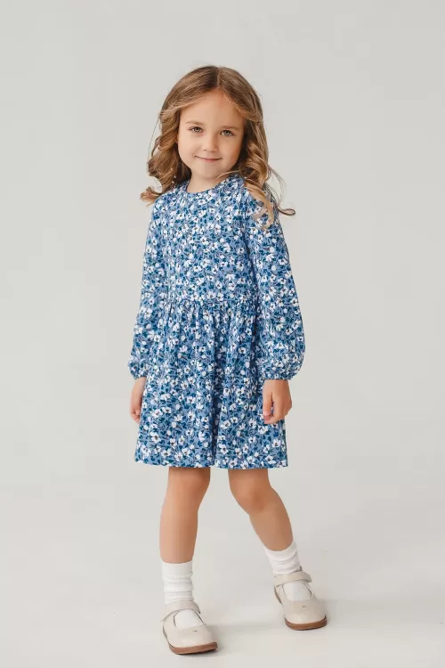 Платье 5-224 голубой