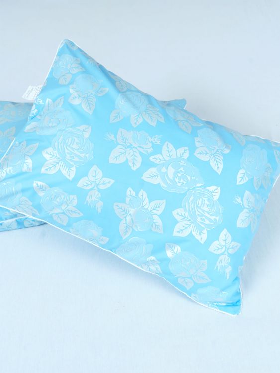 Комплект наперников для подушки из тика - Голубой