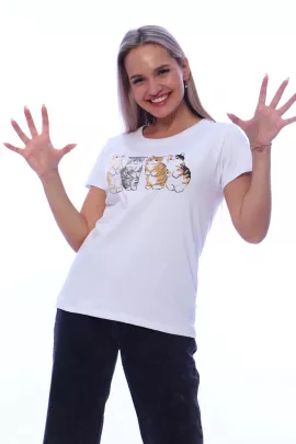 Футболка женская Котята 2