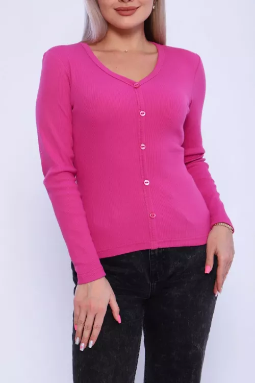 Лонгслив 35489 фуксия последний размер