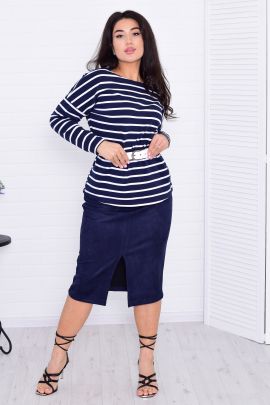 *Юбка женская Ф-9-08г (синий)