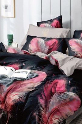 Постельное белье поплин эксклюзив на молнии - Жар птица