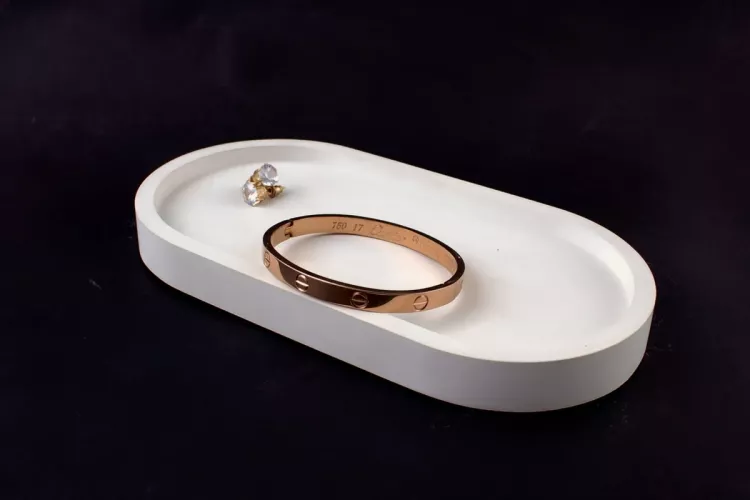 Стальной браслет Картье Love + Подарок