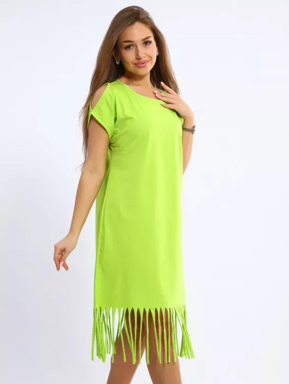 Платье женское 4-104г (салатовый)