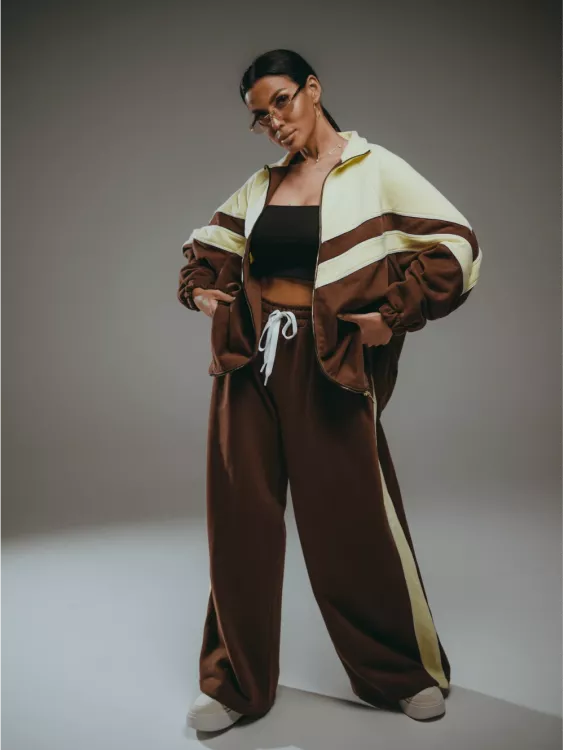 Алиша костюм женский (шоколад)