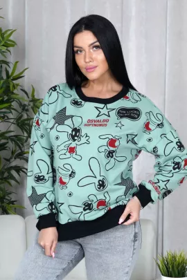 Женева кофта женская (зеленый)