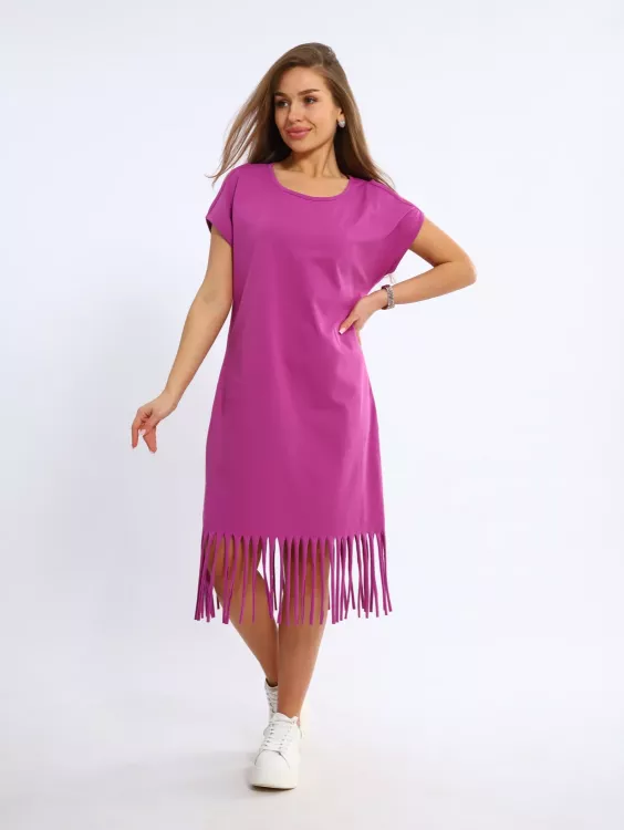 Платье женское 4-104д (лиловый)