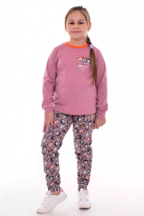 Пижама детская 7-301а (оранж)