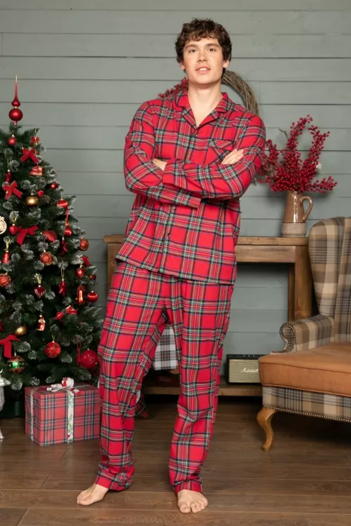 Пижама мужская AW20MW321A Saint-Moritz красный последний размер