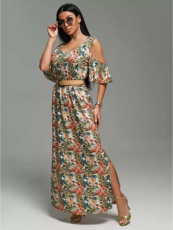 Ялта платье женское (листья)