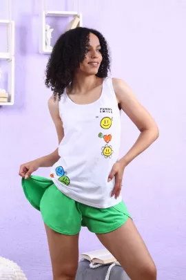 Пижама 15370 зеленый последний размер