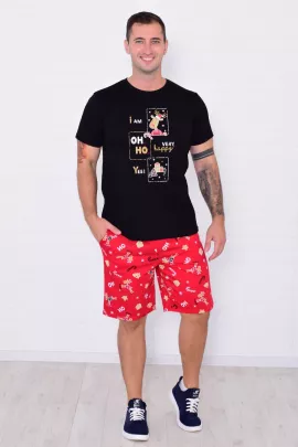 Пижама мужская 9-215 (черный)