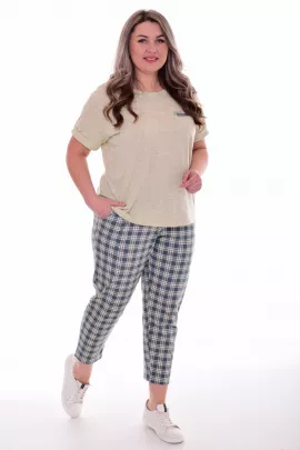 Пижама женская 5-312 (ваниль)