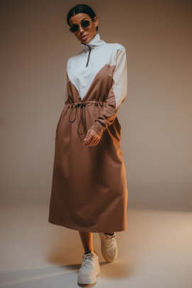 Платье женское 94856 (кофе)