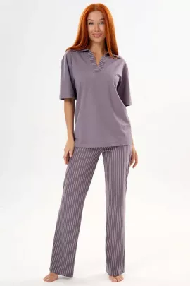 Костюм женский с брюками 677496