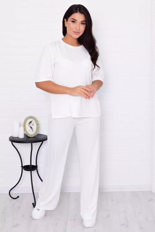 *Костюм женский Ф-5-017б (молоко)