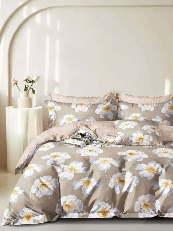 Постельное белье сатин элит на молнии - Мелодия весны