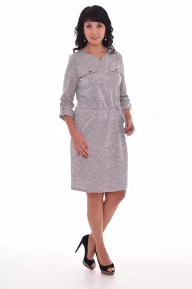 *Платье женское Ф-1-11д (серый)