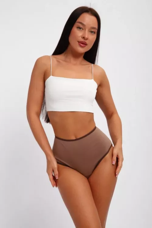 Трусы 74390 шоколад последний размер