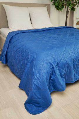 Покрывало Элегант - Васильковый