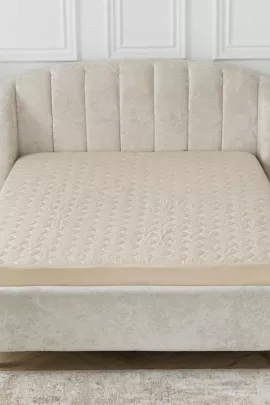 Наматрасник синтепон на рез. борт 30(беж)