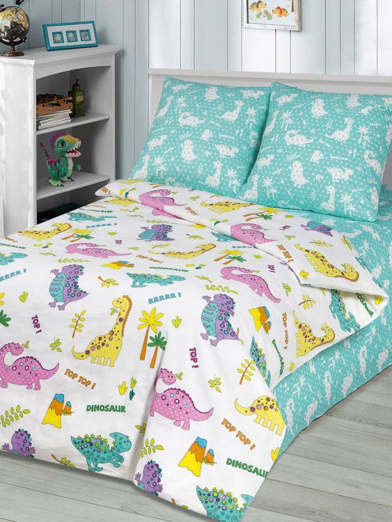 КПБ Бязь "Самойловский текстиль" 1.5 с дет.рисунком - Динопарк