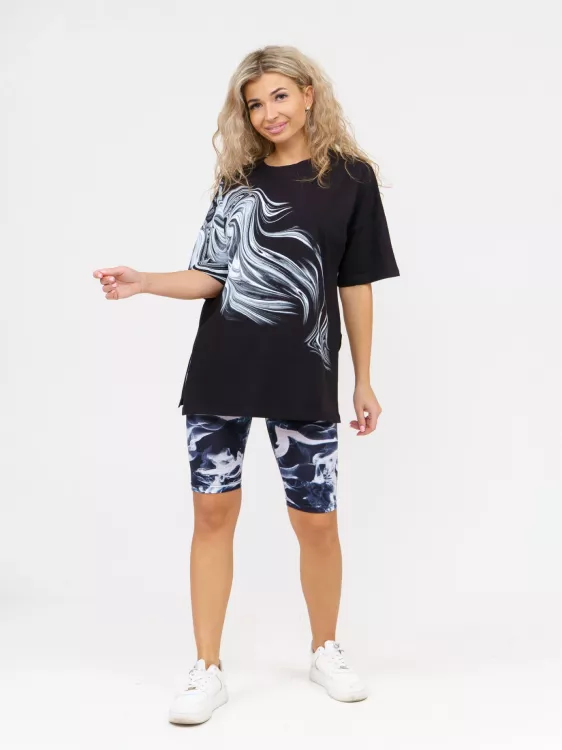 Костюм Молния (черный-черный)